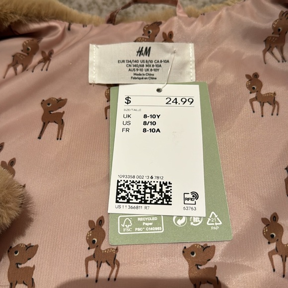 Kids faux fur vest - Picture 3 of 3